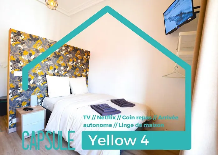 Capstay Roubaix Lille Private Shower & Netflix